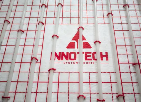 Tackerplatte Fußbodenheizung