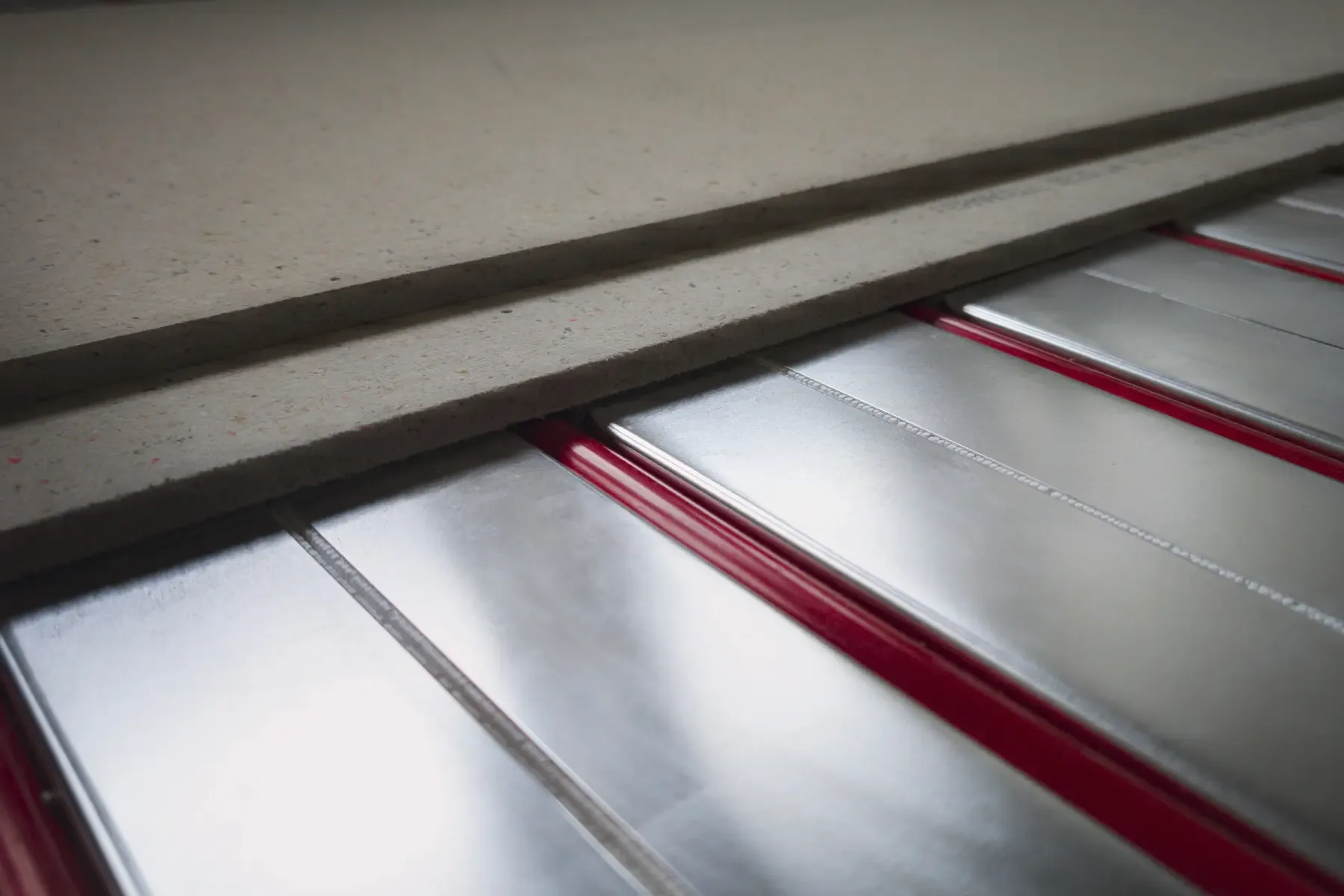 Trockenbau Systeme Fußbodenheizung